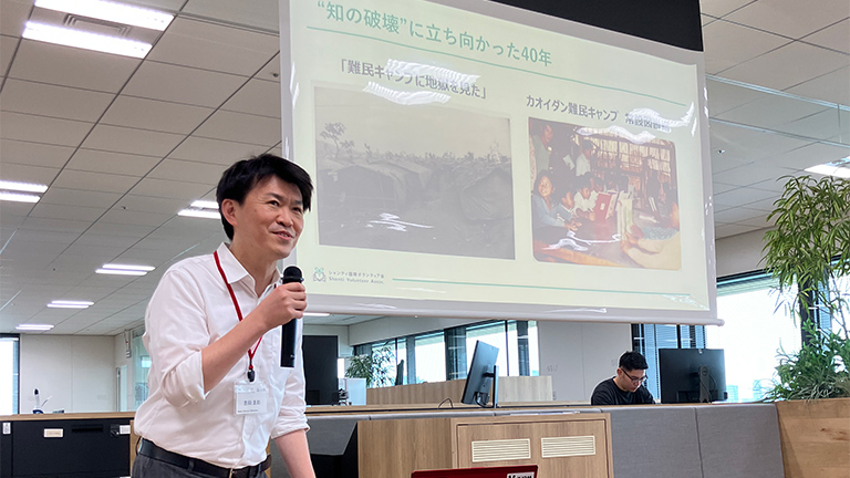 Delivering picture books to children in conflict and poverty-stricken areas in Asia